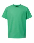 Gildan Youth Softstyle T-Shirt Heather Irish Green