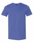 Gildan Adult Softstyle T-Shirt 980 Heather Blue