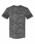LAT Men's Football T-Shirt Vintage Camo/ Vintage Smoke