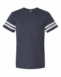 LAT Men's Football T-Shirt Vintage Navy/ White