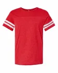 LAT Men's Football T-Shirt Vintage Red/ White