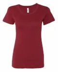Next Level Apparel Ladies' Ideal T-Shirt Cardinal