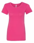 Next Level Apparel Ladies' Ideal T-Shirt Raspberry