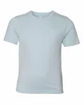 Next Level Apparel Youth Boys Cotton Crew Light Blue