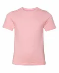 Next Level Apparel Youth Boys Cotton Crew Light Pink