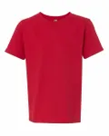 Next Level Apparel Youth Boys Cotton Crew RED
