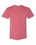 Next Level Apparel Adult Inspired Dye Crew with Pocket Smoked Paprika