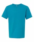 Next Level Apparel Youth Boys Cotton Crew Turquoise