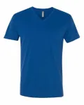 Next Level Apparel Men's Sueded V-Neck T-Shirt Cool Blue