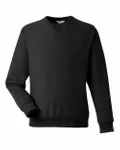 Team 365 Unisex Zone HydroSport Heavyweight Sweatshirt BLACK