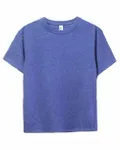 Threadfast Apparel Youth Ultimate CVC T-Shirt ROYAL HEATHER
