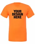Bella + Canvas Unisex Jersey T-Shirt Burnt Orange