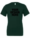 Bella + Canvas Unisex Jersey T-Shirt Forest