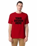 ComfortWash by Hanes Men's Garment-Dyed T-Shirt Athletic Red