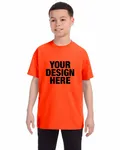Jerzees Youth DRI-POWER ACTIVE T-Shirt Burnt Orange