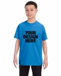 Jerzees Youth DRI-POWER ACTIVE T-Shirt Columbia Blue