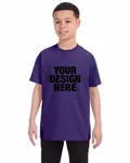 Jerzees Youth DRI-POWER ACTIVE T-Shirt Deep Purple