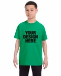 Jerzees Youth DRI-POWER ACTIVE T-Shirt Irish Green Hthr