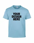 Gildan Youth 50/50 T-Shirt Light Blue