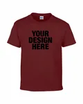 Gildan Youth 50/50 T-Shirt Maroon