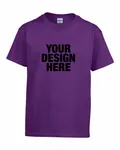 Gildan Youth 50/50 T-Shirt PURPLE