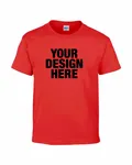 Gildan Youth 50/50 T-Shirt RED