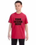 Jerzees Youth DRI-POWER ACTIVE T-Shirt Vintage Hth Red
