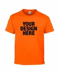 Gildan Youth 50/50 T-Shirt S Orange