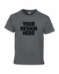 Gildan Youth 50/50 T-Shirt Dark Heather