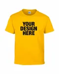 Gildan Youth 50/50 T-Shirt Gold