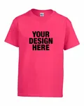 Gildan Youth 50/50 T-Shirt Heliconia