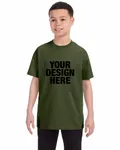 Jerzees Youth DRI-POWER ACTIVE T-Shirt Military Green