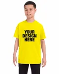 Jerzees Youth DRI-POWER ACTIVE T-Shirt Neon Yellow