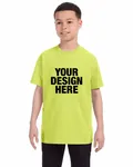 Jerzees Youth DRI-POWER ACTIVE T-Shirt SAFETY GREEN