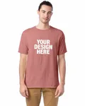 ComfortWash by Hanes Men's Garment-Dyed T-Shirt Mauve