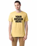 Hanes Adult Essential Short Sleeve T-Shirt Athletic Gold