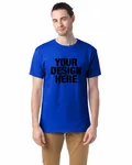 Hanes Adult Essential Short Sleeve T-Shirt Athletic Royal
