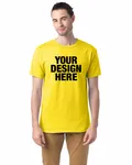 Hanes Adult Essential Short Sleeve T-Shirt Athletic Yellow