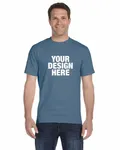 Hanes Adult Essential Short Sleeve T-Shirt Denim Blue