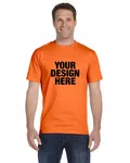 Hanes Adult Essential Short Sleeve T-Shirt Orange