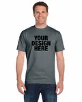 Hanes Adult Essential Short Sleeve T-Shirt Oxford Gray