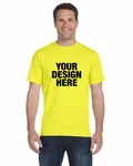 Hanes Adult Essential Short Sleeve T-Shirt SAFETY GREEN