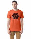 Hanes Adult Essential Short Sleeve T-Shirt Texas Orange