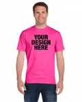Hanes Adult Essential Short Sleeve T-Shirt Wow Pink