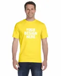 Hanes Adult Essential Short Sleeve T-Shirt YELLOW