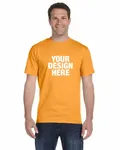Hanes Adult Essential Short Sleeve T-Shirt Gold