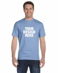 Hanes Adult Essential Short Sleeve T-Shirt Light Blue