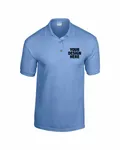 Gildan Adult 6 oz. 50/50 Jersey Polo Carolina Blue