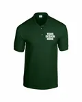 Gildan Adult 6 oz. 50/50 Jersey Polo Forest Green