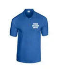 Gildan Adult 6 oz. 50/50 Jersey Polo ROYAL